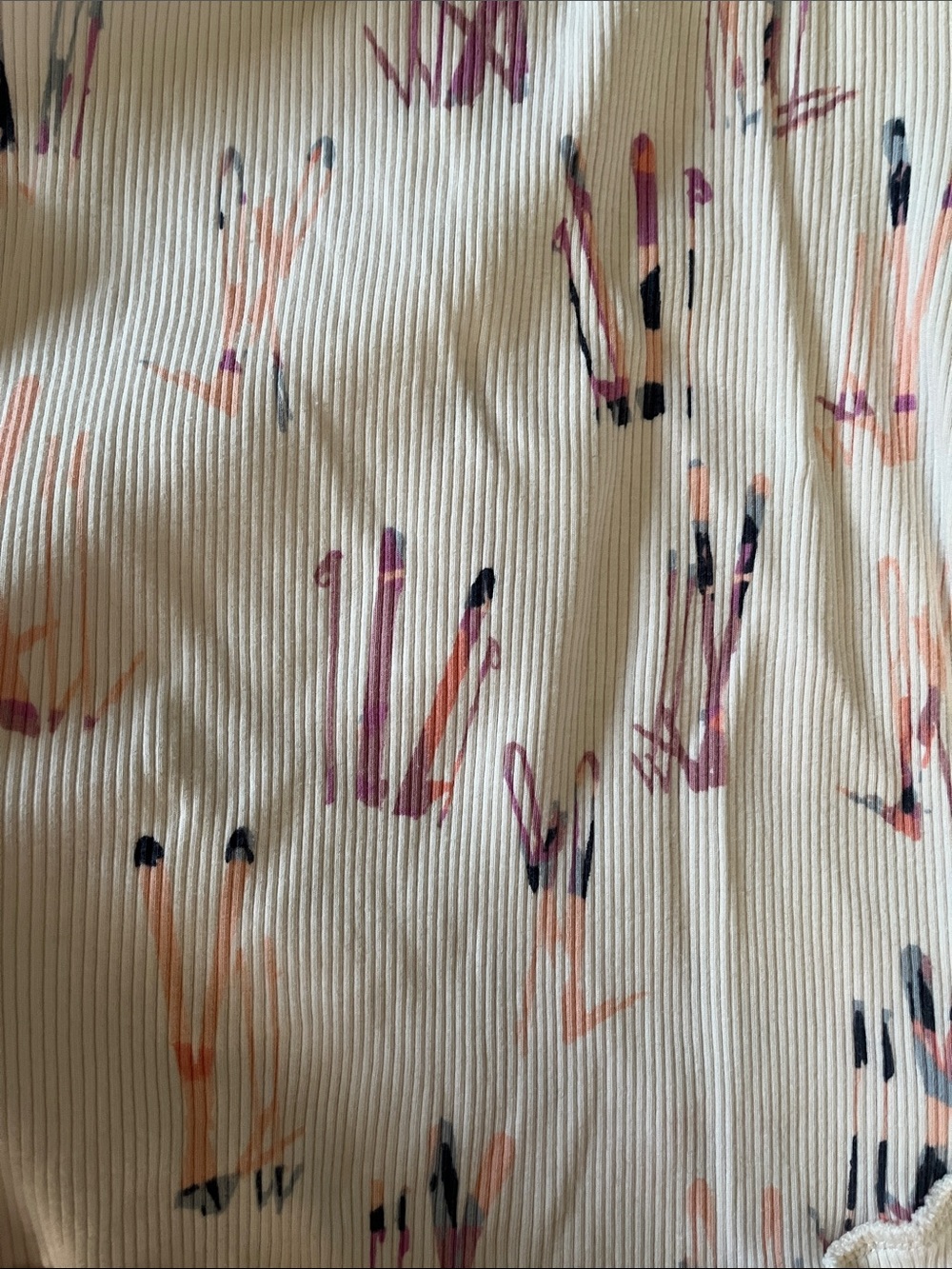 Ski Print Henley Small - Picture 4 of 4